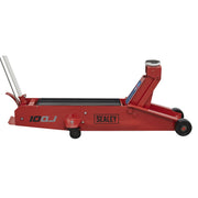 Sealey Premier Premier Long Reach Trolley Jack 10 Tonne 10QJ Sealey Premier - Dynamic Drive