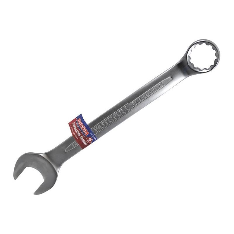 Faithfull Combination Spanner CV Satin Finish 46mm Faithfull - Dynamic Drive