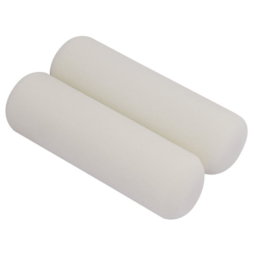 Draper Foam Paint Roller Sleeves, 100mm (Pack of 2) 82552 Draper - Dynamic Drive