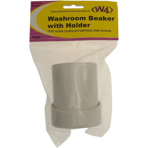 MDS1203 W4 Washroom Beaker and holder 38482 W4 - Dynamic Drive