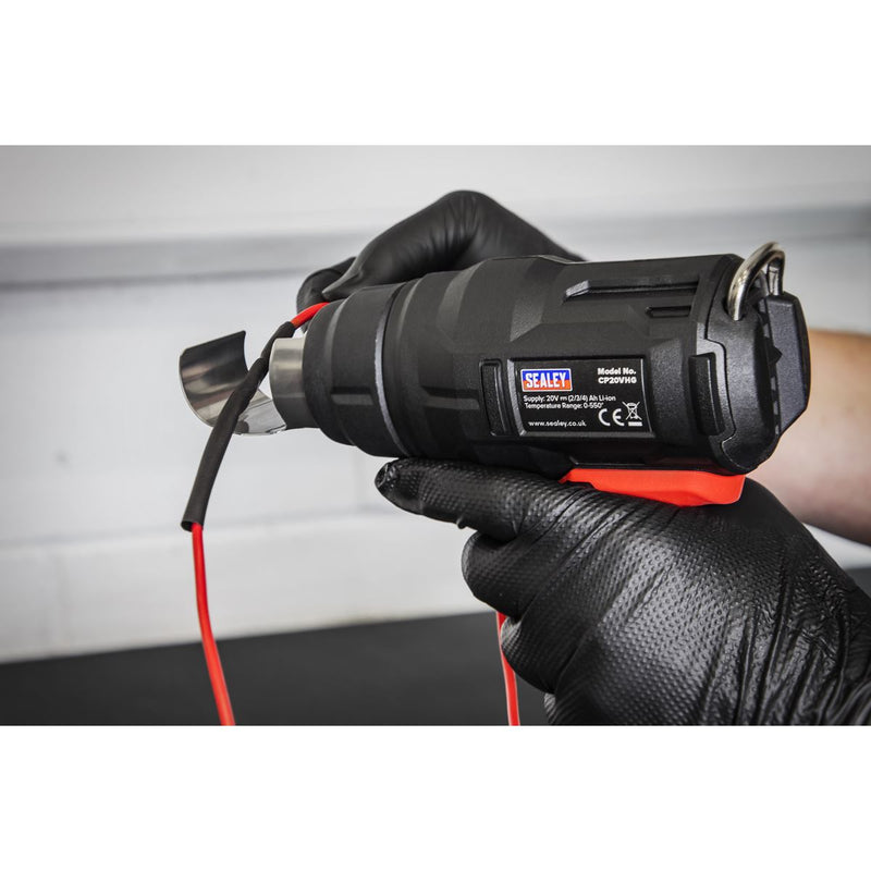 Sealey Cordless Hot Air Gun 20V SV20 Series Body Only CP20VHG Sealey - Dynamic Drive