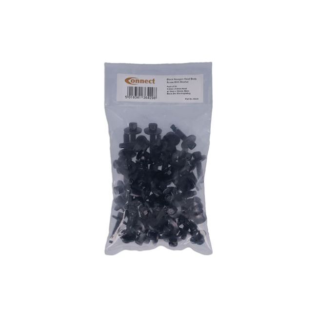Connect Hex-Head Body Screw with Washer - for Ford 50pc 36429 Tool Connection - Dynamic Drive