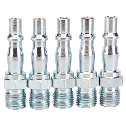 Draper 1/4" BSP Male Coupling Screw Adaptors (Pack of 5) 81296 Draper - Dynamic Drive