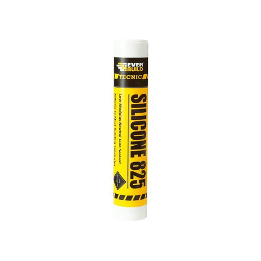 Everbuild Sika Tecnic Silicone 825 Mid Grey 380ml Everbuild Sika - Dynamic Drive