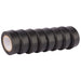 Draper Insulation Tape, 10m x 19mm, Black (Pack of 8) 11910 Draper - Dynamic Drive