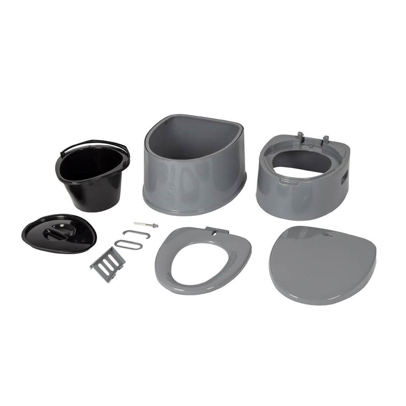 Bo-Camp Portable Toilet Dividable Compact 7L Bo-Camp - Dynamic Drive