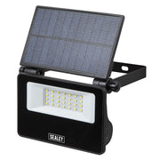 Sealey Extra-Slim Solar Floodlight with Wall Bracket 20W SMD LED LED20S Sealey - Dynamic Drive