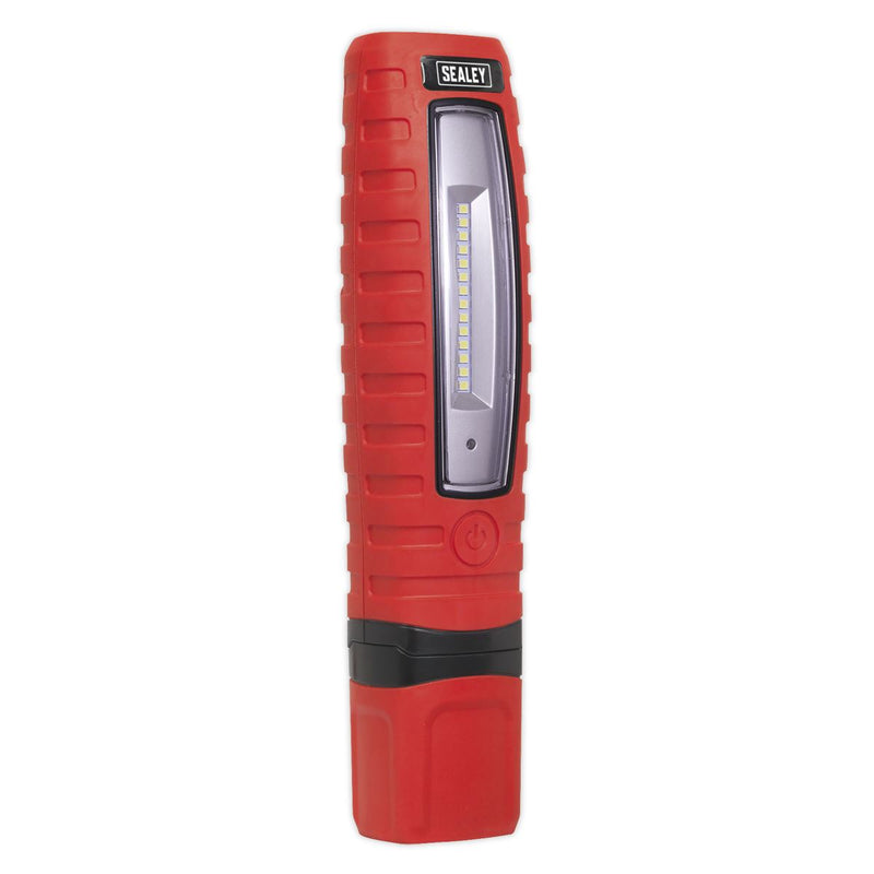 Sealey Rechargeable 360 Inspection Light 14 SMD LED & 3W SMD LED Red Lithium-ion Sealey - Dynamic Drive
