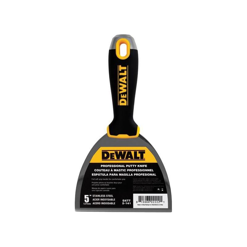 Dewalt Drywall Hammer End Jointing/Filling Knife 125mm (5in) DEWALT Drywall - Dynamic Drive