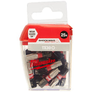 Milwaukee Shockwave Cdtx30 25mm-25Pc Moq Of 4932430886 Milwaukee - Dynamic Drive
