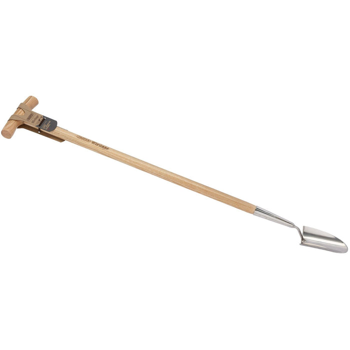 Draper Heritage Stainless Steel Trowel With Ash Long Handle 99032 Draper - Dynamic Drive