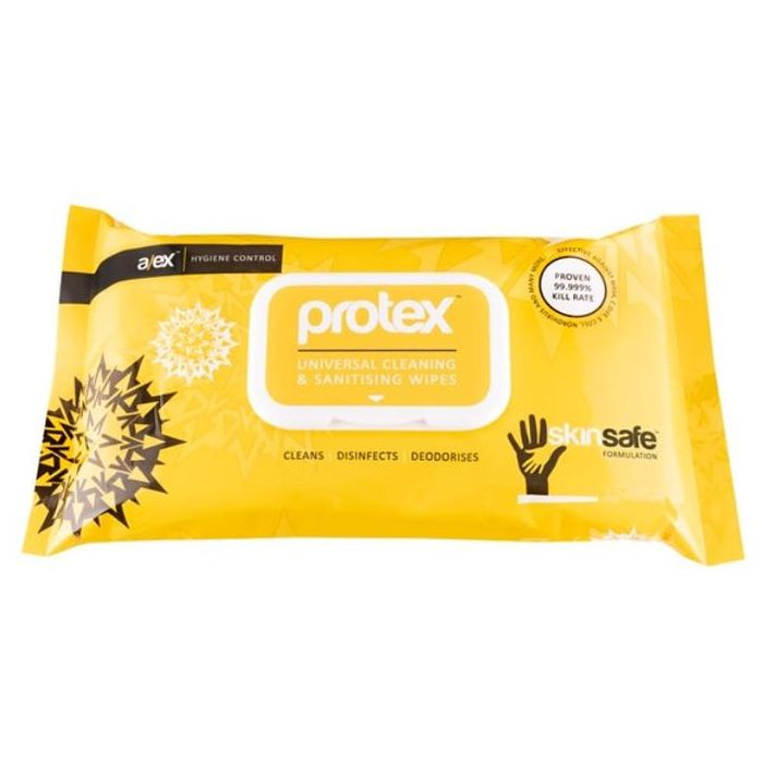 2x PROTEX Universal Sanitising Wipes100 Cleaning Wipes New and Sealed PROTEX  - Dynamic Drive