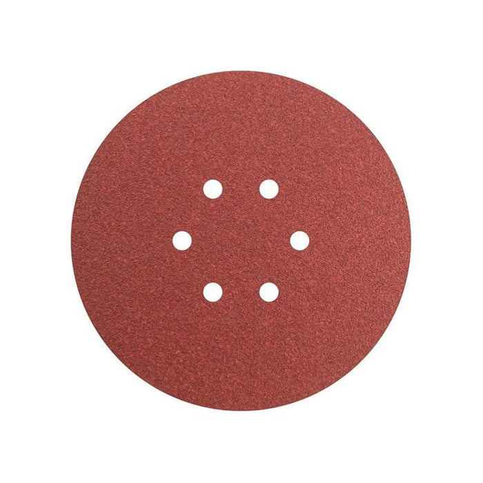 Faithfull Hook & Loop Sanding Disc DID2 Holed 150mm x 80G (Pack 5) Faithfull - Dynamic Drive