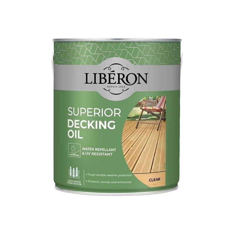Liberon Superior Decking Oil Clear 2.5 litre Liberon - Dynamic Drive