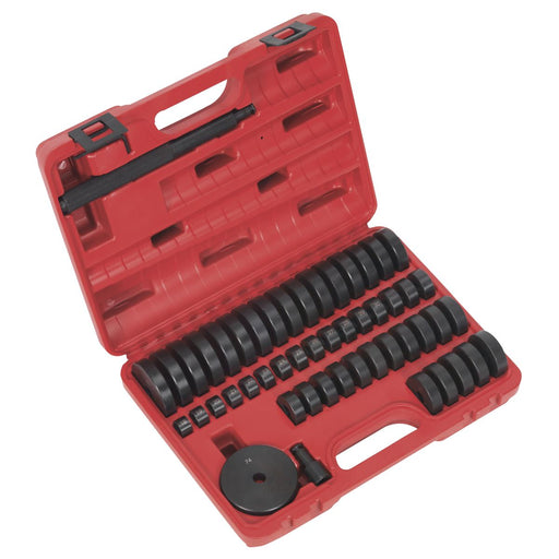 Sealey Bearing Race & Seal Driver Set 52pc VS7032 Sealey - Dynamic Drive