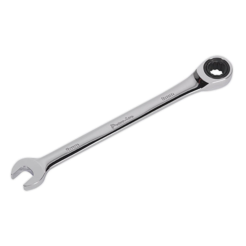 Sealey Ratchet Combination Spanner 8mm RCW08 Sealey - Dynamic Drive