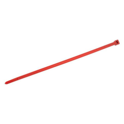 Tool Connection Red Cable Tie 200mm x 4.8mm 100pc 30340 Tool Connection - Dynamic Drive