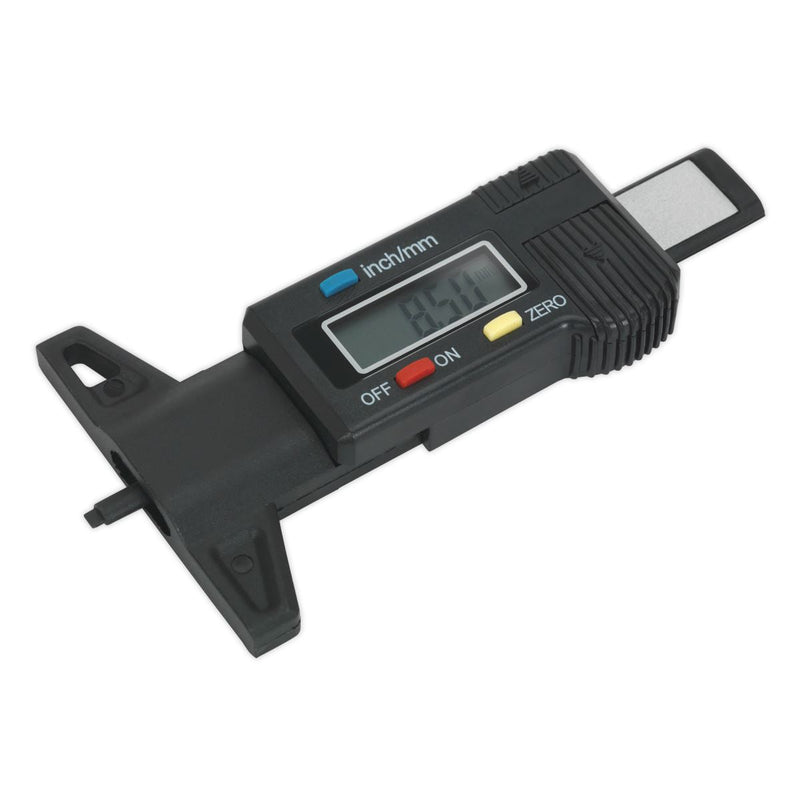 Sealey Digital Tyre Tread Depth Gauge VS0564 Sealey - Dynamic Drive