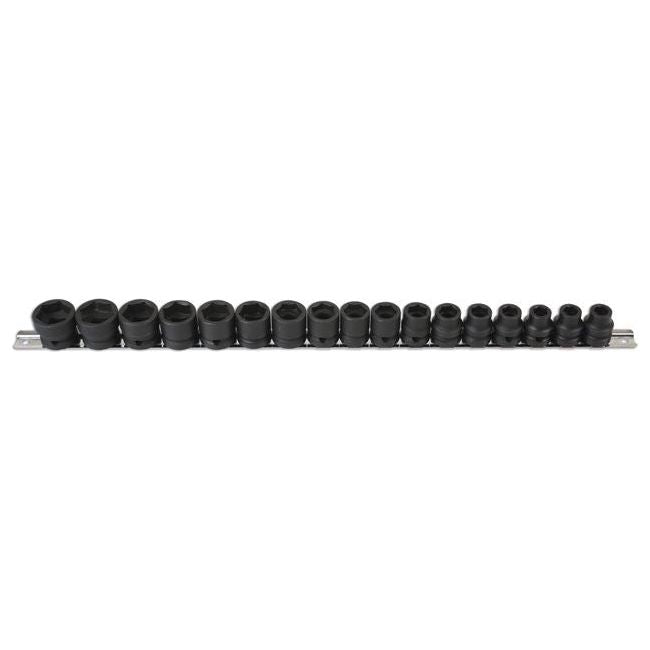 Laser Low Profile Impact Socket Set 1/2"D 17pc 6486 Laser - Dynamic Drive