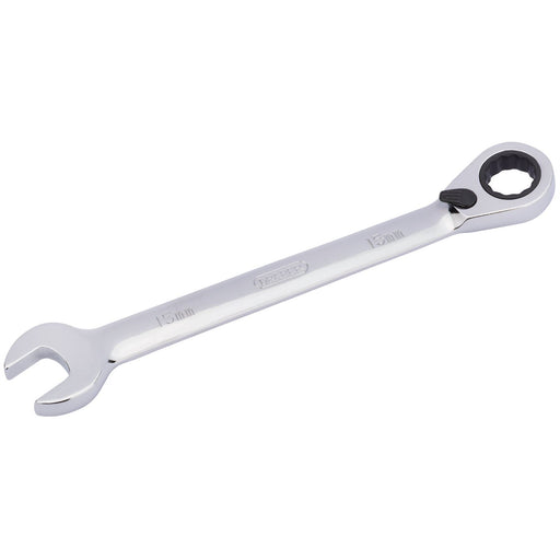 Draper HI-TORQ Metric Reversible Ratcheting Combination Spanner, 15mm Draper - Dynamic Drive