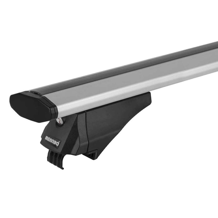 Menabo Leopard Silver L Duo Rail Roof Bars (75g Max.) Menabo - Dynamic Drive