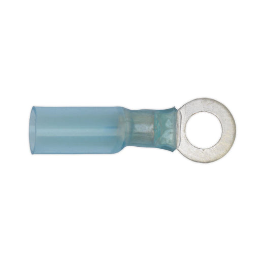 Sealey Heat Shrink Ring Terminal6.4mm Blue Pack of 25 BTSR2564 Sealey - Dynamic Drive