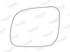 Summit Stick-On Standard Mirror Glass fits VW Lupo 99 on Polo 00 on LHS Summit - Dynamic Drive