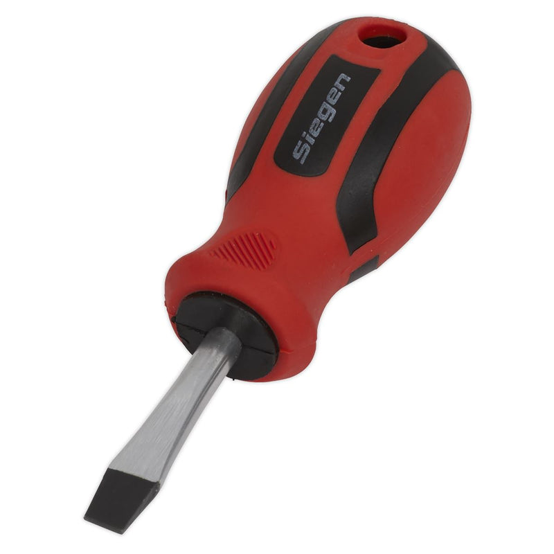 Sealey Screwdriver Slotted 6 x 38mm S01170 Sealey - Dynamic Drive