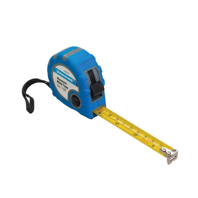 Silverline Measure Mate Tape 3m / 10ft x 16mm Silverline - Dynamic Drive