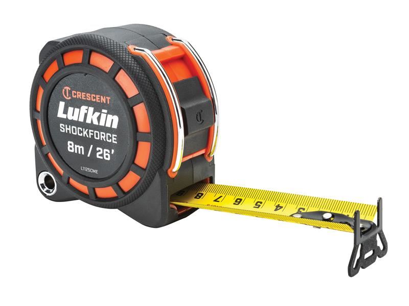 Crescent Lufkin® Shockforce Dual-Sided Tape 8m/26ft (Width 30mm) Crescent Lufkin® - Dynamic Drive