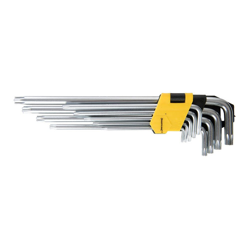 Silverline Expert T10 - T50 Key Set 9pce T10 - T50 Silverline - Dynamic Drive