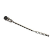 Laser Low Profile Flexi-Head Ratchet with Cranked Handle 3/8"D 7065 Laser - Dynamic Drive