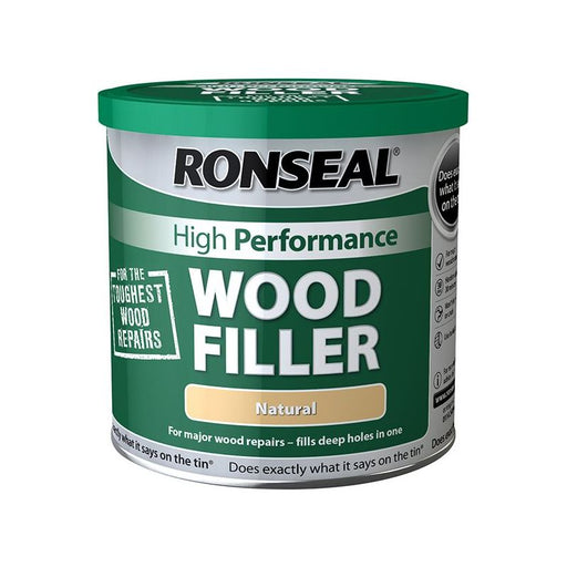 Ronseal High-Performance Wood Filler Natural 550g Ronseal - Dynamic Drive