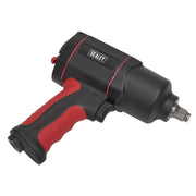 Sealey Composite Air Impact Wrench 1/2"Sq Drive Twin Hammer GSA6006 Sealey - Dynamic Drive