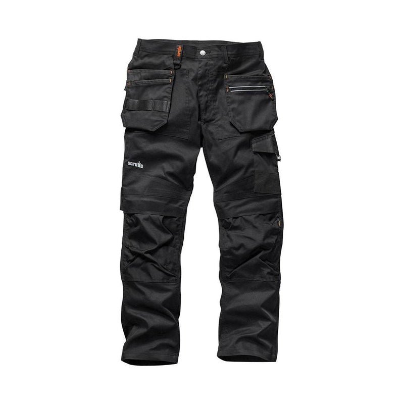 Scruffs Trade Flex Trousers Black 34R Scruffs - Dynamic Drive