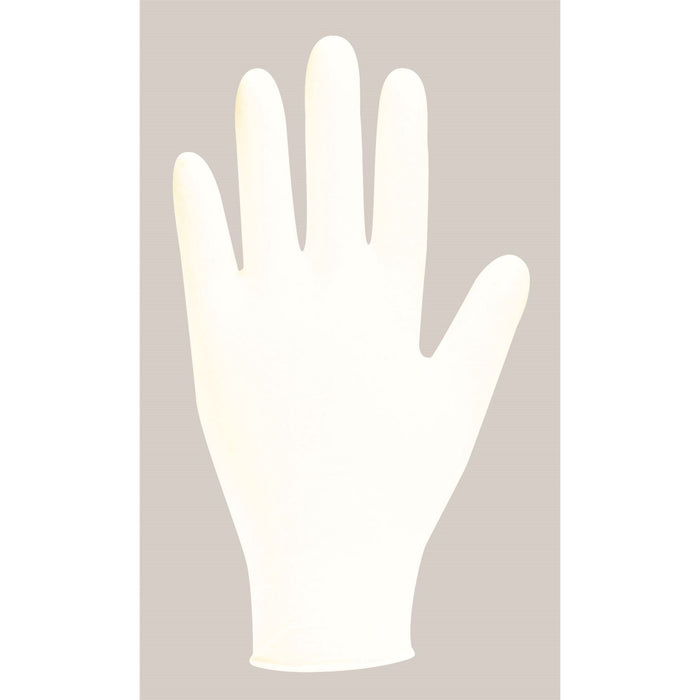 5x Bodyguards Powder Free White Latex Disposable Gloves XL Box of 100 Bodyguard - Dynamic Drive