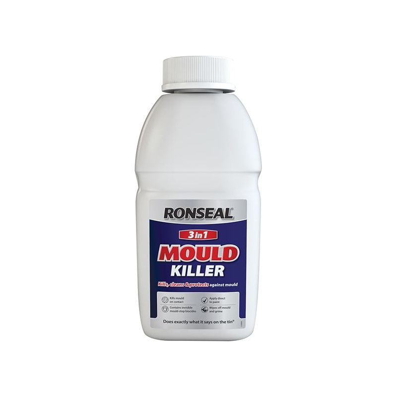 Ronseal 3-in-1 Mould Killer Bottle 500ml Ronseal - Dynamic Drive