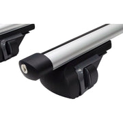 Aluminium  Locking Roof Rack Cross Bars fits Fiat Doblo II 2010 - 2020 Summit  - Dynamic Drive