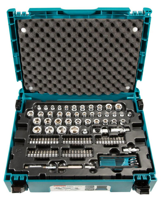 Makita 120 Piece Maintenance Set In A Makpac Case E-08713 Makita - Dynamic Drive