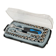 Silverline Compact Socket Set 39pce 39pce Silverline - Dynamic Drive