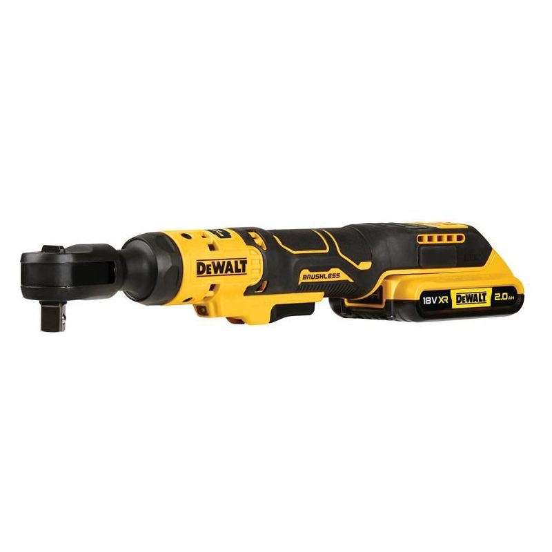 Dewalt Power Tools DCF512D1 XR 1/2in Open Head Ratchet 18V 1 x 2.0Ah Li-ion DeWALT Power Tools - Dynamic Drive