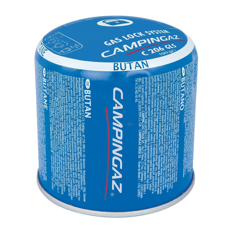 Campingaz C206 Butane Gas Cartridge Lock System 190g Camping Outdoors Campingaz - Dynamic Drive