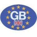 MDS1203 W4 Oval Euro GB Sticker 37105 W4 - Dynamic Drive