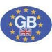 MDS1203 W4 Oval Euro GB Sticker 37105 W4 - Dynamic Drive