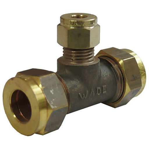 AG Gas 1/4" x 1/4" x 3/16" Unequal Tee for Caravans AG - Dynamic Drive