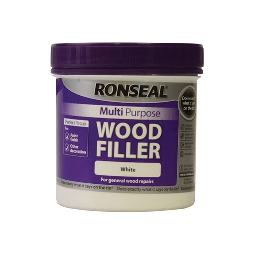 Ronseal Multipurpose Wood Filler Tub White 465g Ronseal - Dynamic Drive