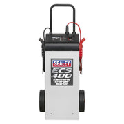 Sealey Electronic Charger Maintainer/Starter 75/400A 12/24V ECS400 Sealey - Dynamic Drive