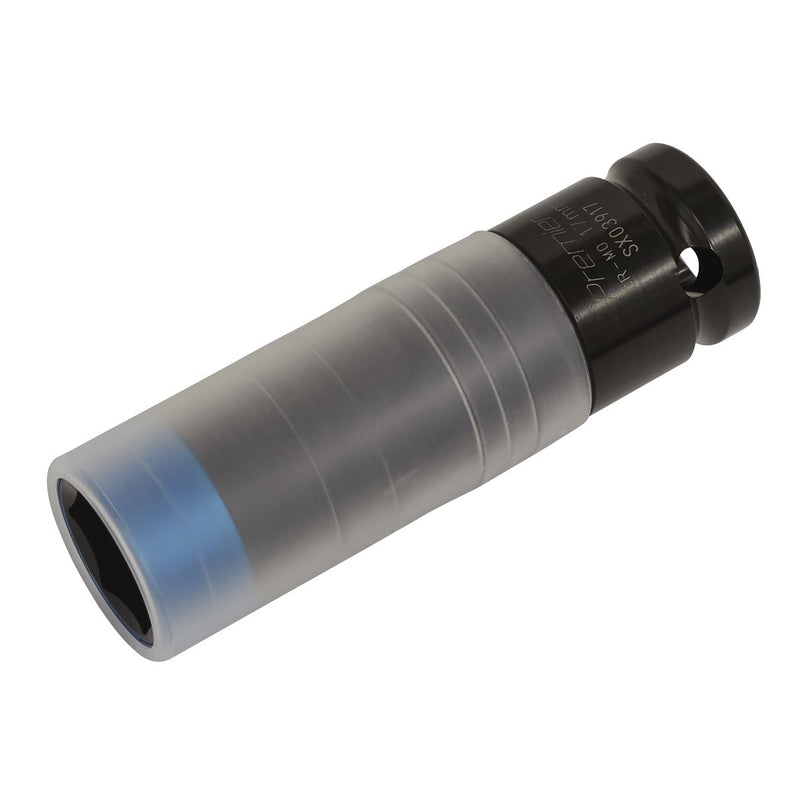 Sealey Alloy Wheel Ultra-Power Impact Socket 17mm 1/2"Sq Drive SX03917 Sealey - Dynamic Drive