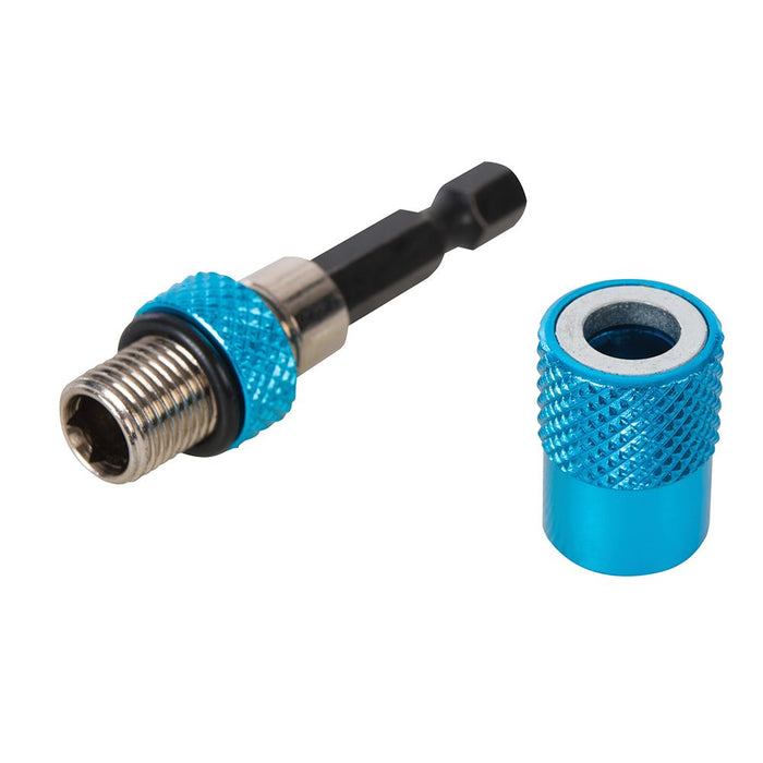 Silverline Magnetic Drywall Bit Holder 1/4" Hex Drive Shank Drill Screw Driver Silverline  - Dynamic Drive