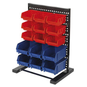 Sealey Bin Storage System Bench Mounting 15 Bin TPS1569 Sealey - Dynamic Drive